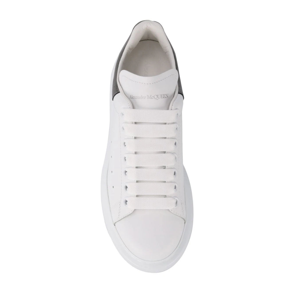 Tênis Alexander McQueen Casual Sneaker White & Silver