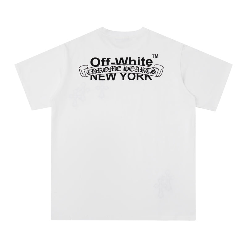 Camiseta Chrome Heart Vs Off-White